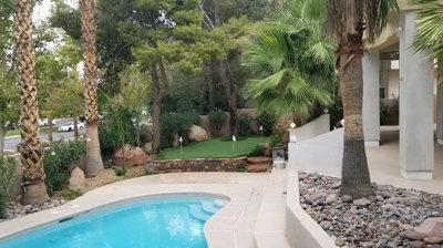 Backyard Turf Installation Photo