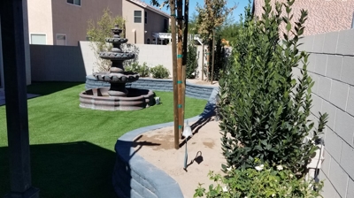 Backyard Turf Installation Photo
