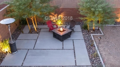Backyard Hardscape Installation Photo