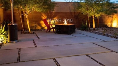 Backyard Hardscape Installation Photo